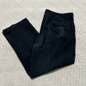 Sulka black corduroy pants size 42